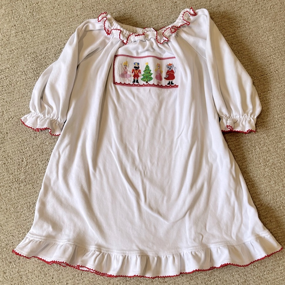 Girls Christmas Nutcracker nightgown size 4